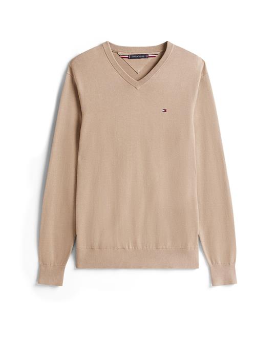 TOMMY HILFIGER Pullover 'ESSENTIAL'  camel