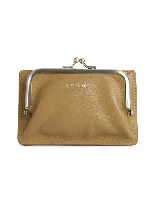 Nat&Nin Tegnebog 'MIRA'  sand / sølv