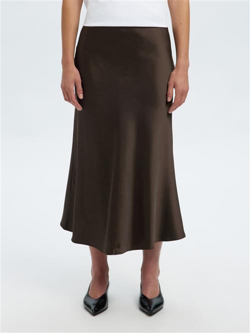 SELECTED Nederdel  mørkebrun