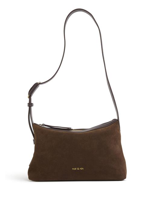 Nat&Nin Skuldertaske 'BOWIE'  brun