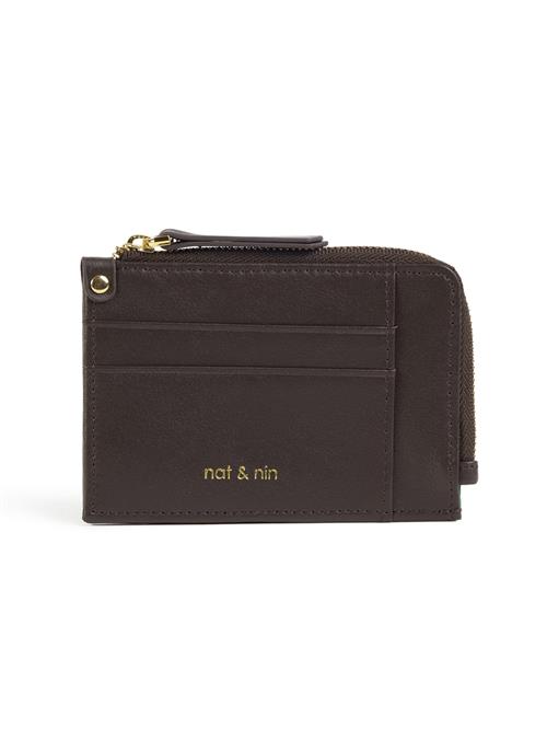 Nat&Nin Tegnebog 'LANA'  brun / guld