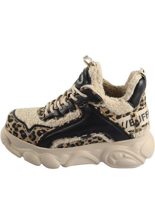 BUFFALO Snørestøvletter 'CLD CHAI'  creme / sort