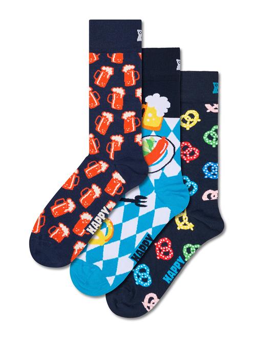 Happy Socks Sokker  marin / azur / mørkegul / rød