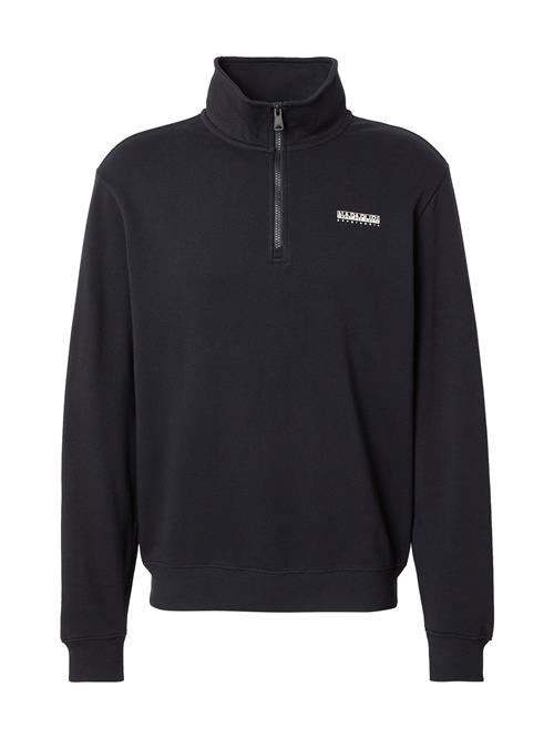 NAPAPIJRI Sweatshirt  sort / hvid