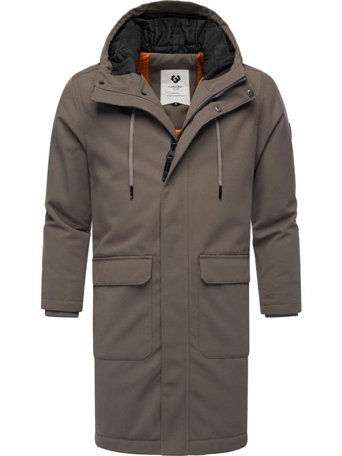 Ragwear Vinterfrakke 'Mr Them'  brun-meleret