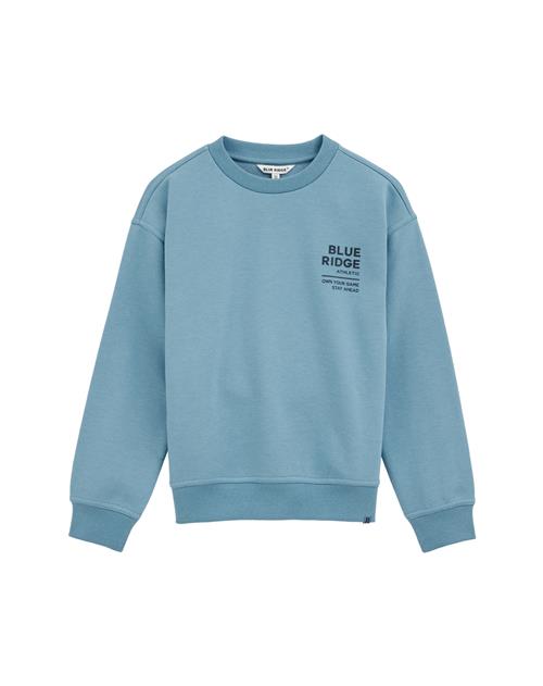 WE Fashion Sweatshirt  lyseblå / mørkeblå