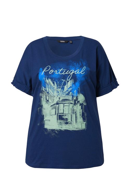 Ulla Popken Shirts  blå / mørkeblå / pastelgrøn