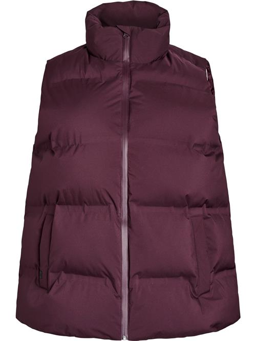Zizzi Vest 'Canora'  burgunder