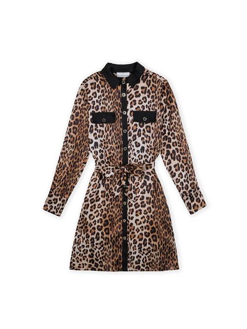 Lola Casademunt Blusekjole  beige / brun / sort