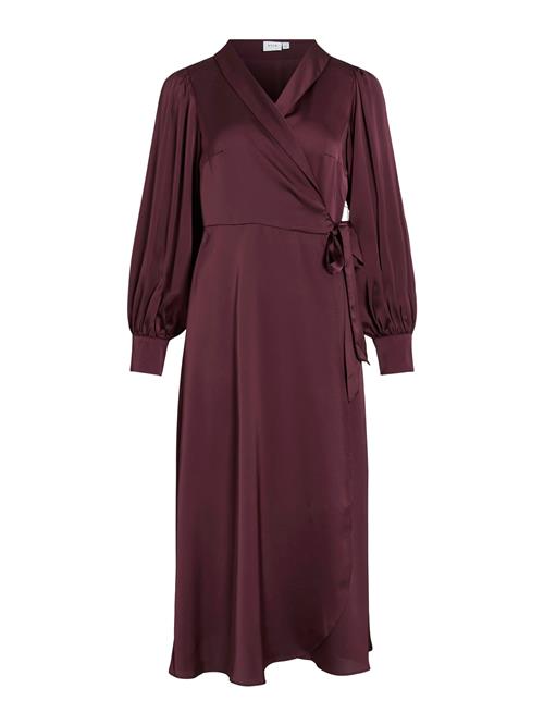 VILA Blusekjole 'VIEnna Ravenna'  aubergine