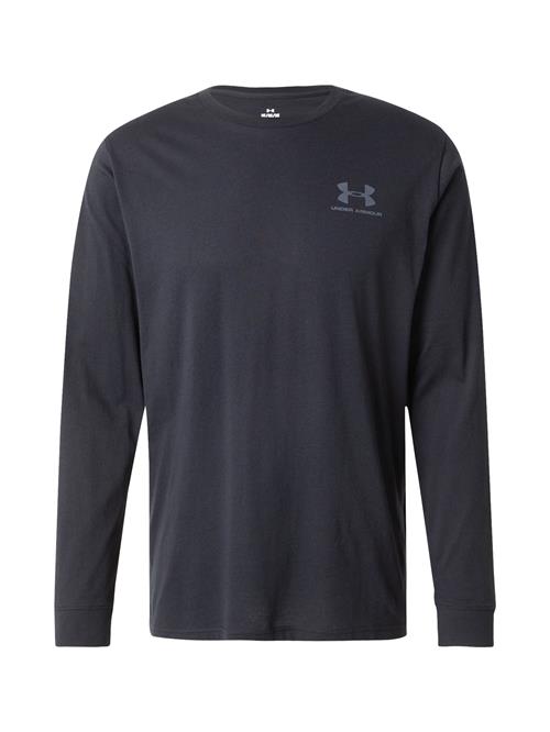 UNDER ARMOUR Funktionsskjorte  grå / sort