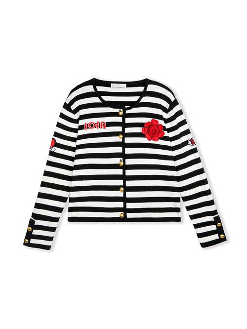 Lola Casademunt Cardigan  sort / hvid