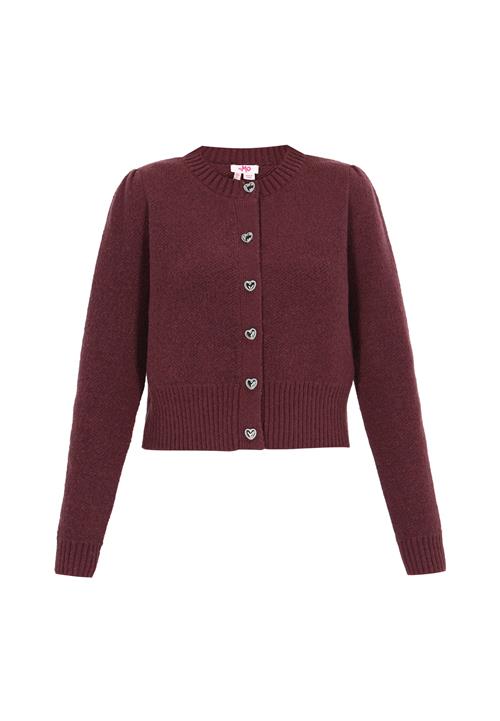 MYMO Cardigan  burgunder
