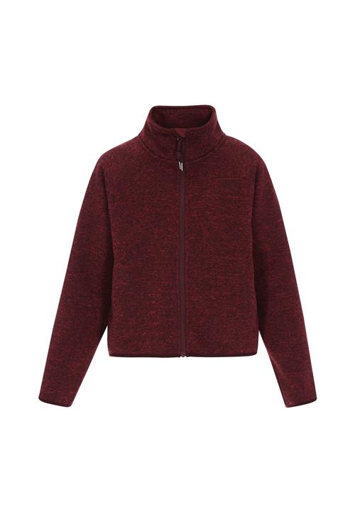 Schmuddelwedda Fleecejakke  burgunder