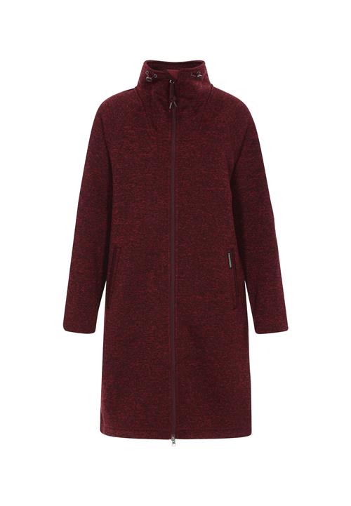 Schmuddelwedda Fleecejakke  burgunder