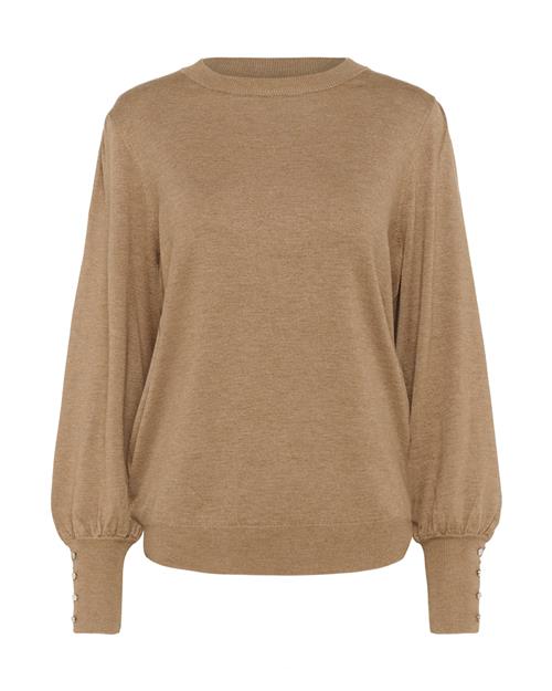 Kaffe Pullover 'Lizza'  brun-meleret