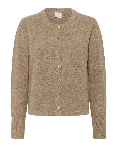 Kaffe Cardigan 'KANiel'  brun-meleret