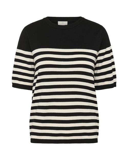 Kaffe Pullover 'KALizza'  sort / hvid