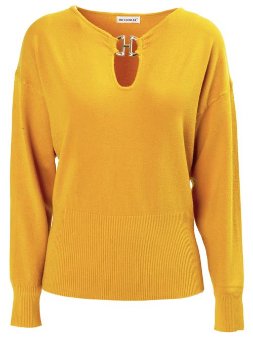 Influencer Pullover  curry