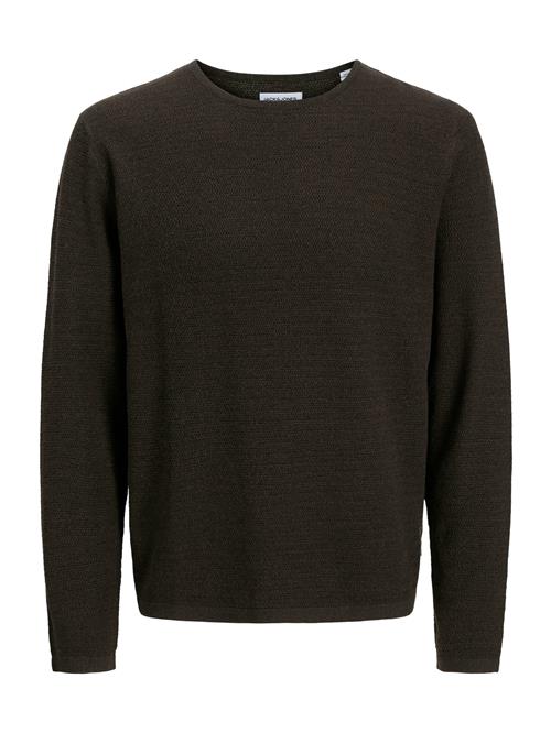 JACK & JONES Pullover 'JJEGeorge'  mørkebrun