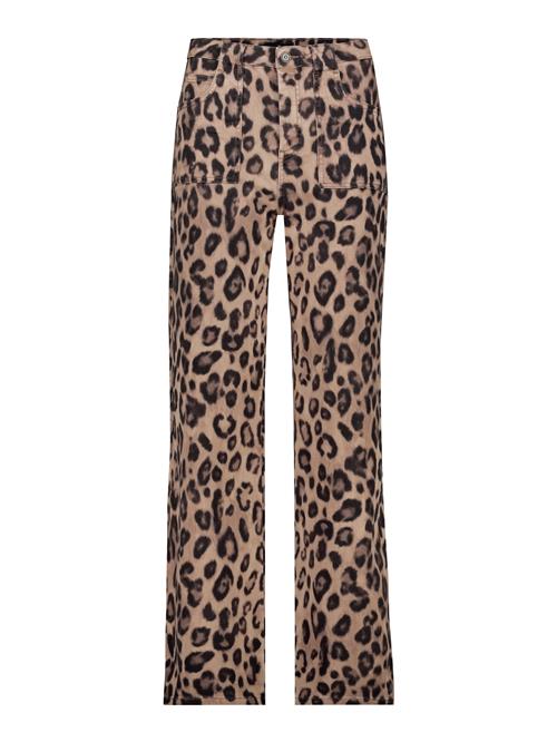 monari Bukser  lysebrun / sort