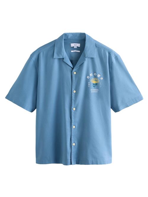 Next Skjorte  opal / gul / petroleum / hvid