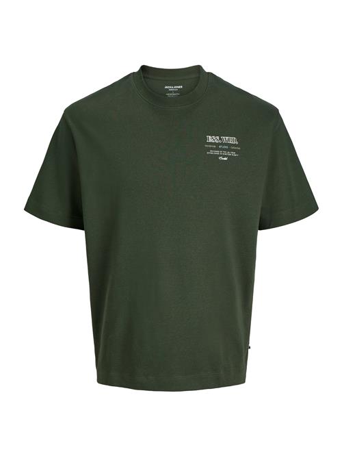 JACK & JONES Bluser & t-shirts 'JJEUrban Edge Studio'  lyseblå / pastelgul / grøn / hvid