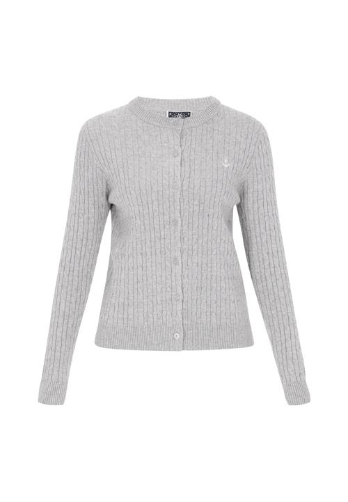 DreiMaster Maritim Cardigan  lysegrå
