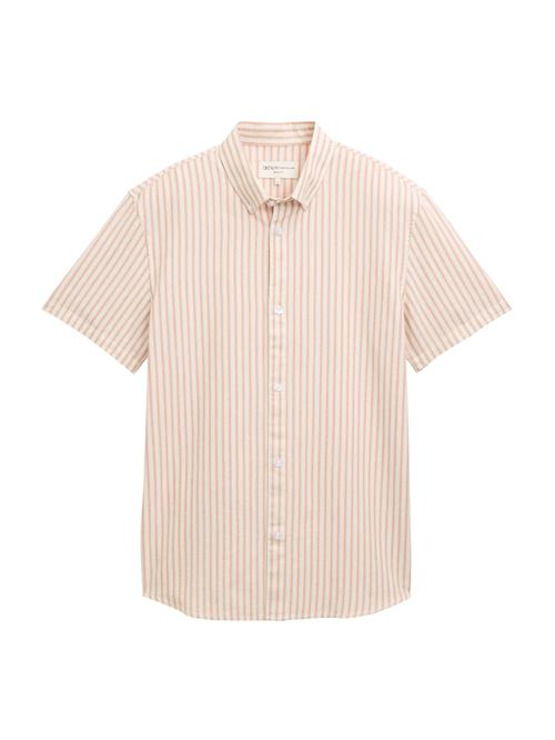 TOM TAILOR DENIM Skjorte  lysebeige / orange