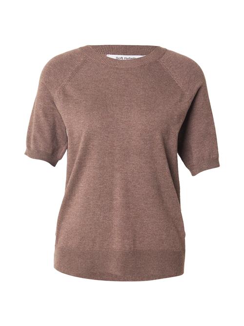 Soft Rebels Pullover 'Marla'  brun