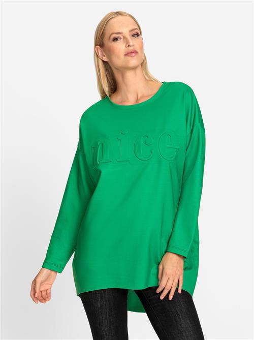 heine Oversized bluse  græsgrøn