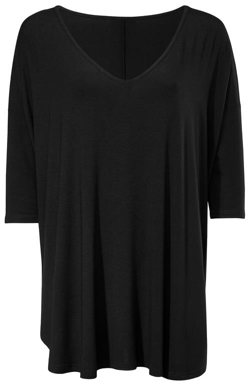 heine Oversized bluse  sort