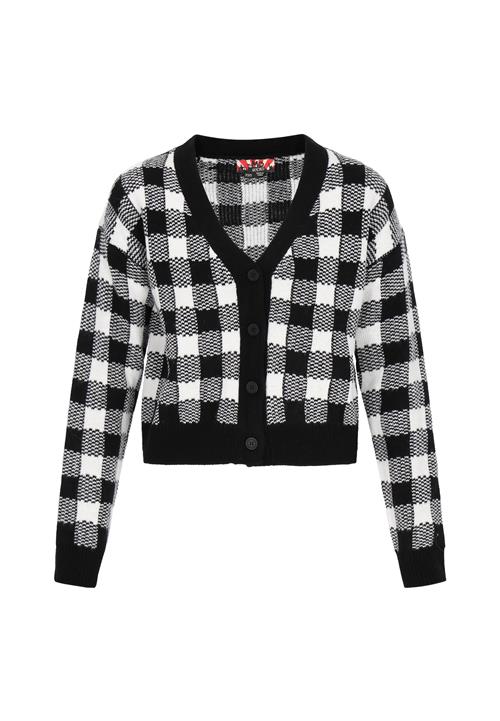 myMo ROCKS Cardigan  sort / hvid