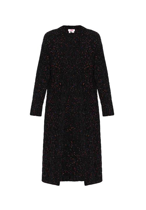 MYMO Cardigan  blå / rød / sort