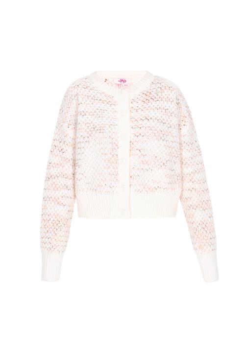 MYMO Cardigan  beige / hvid