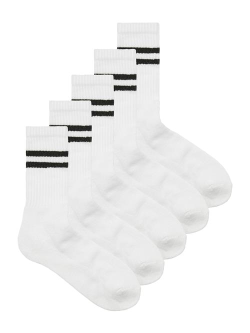 JACK & JONES Sokker 'JACREGEN'  sort / hvid