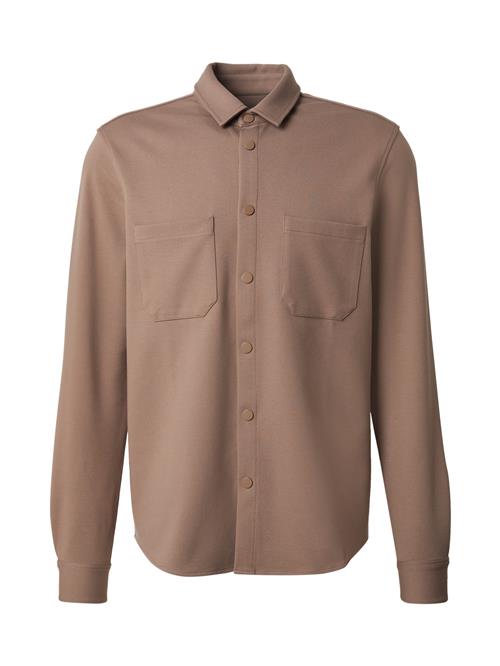 DAN FOX APPAREL Skjorte 'Leonidas'  cappuccino