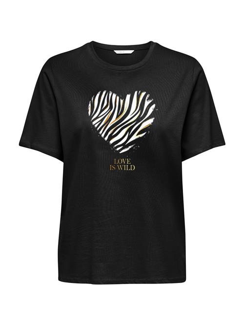 ONLY Shirts 'ONLKITA'  guld / sort / hvid