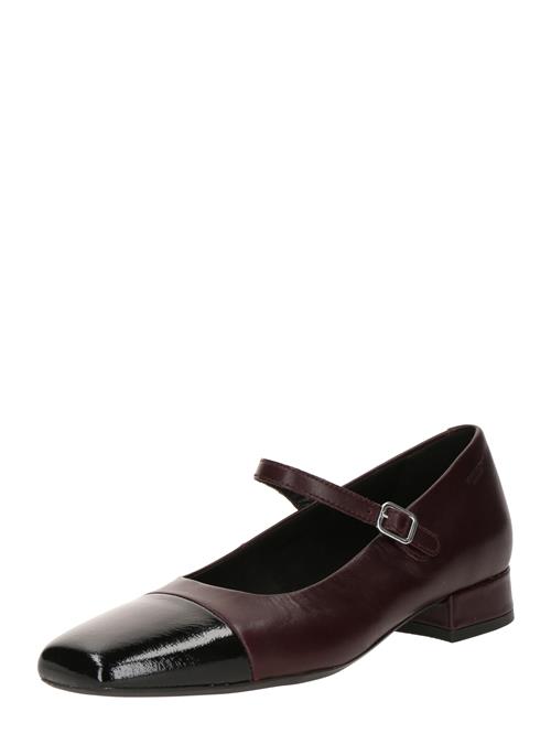 VAGABOND SHOEMAKERS Ballerinasko 'DEBBI'  burgunder / sort