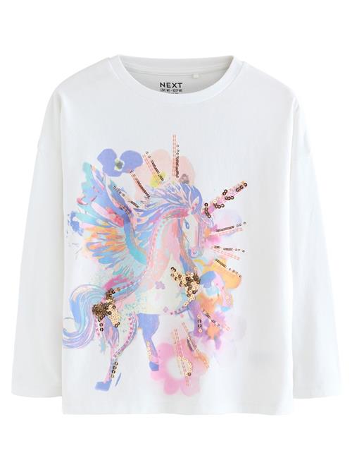 Next Bluser & t-shirts  blandingsfarvet / hvid