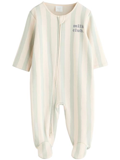 Next Sparkedragt/Body  lysebeige / pastelgrøn