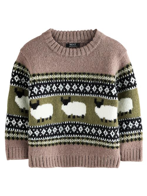 Next Pullover  brun / blandingsfarvet