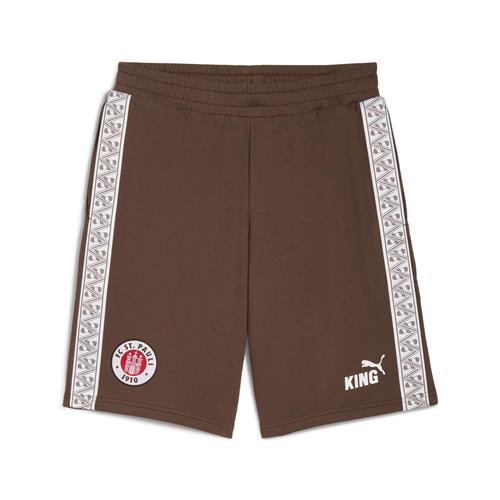 PUMA Sportsbukser 'FC St. Pauli King'  brun / rød / hvid