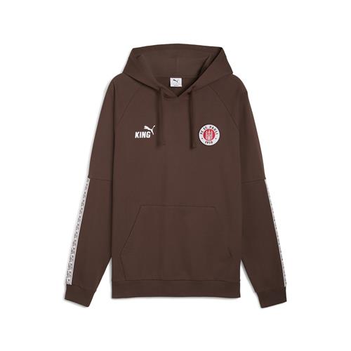 PUMA Sportsweatshirt 'FC St. Pauli King'  brun / rød / hvid