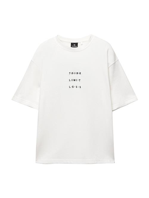 Pull&Bear Bluser & t-shirts  dueblå / sort / hvid