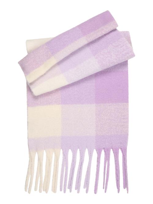 ABOUT YOU Sjal  lysegul / orkidee / hvid