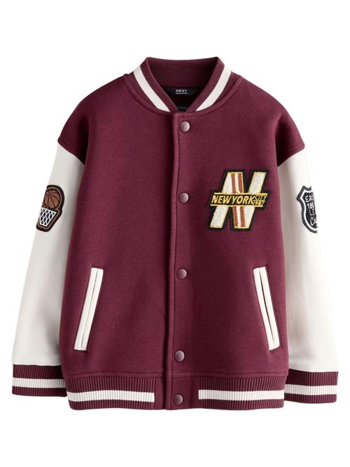 Next Overgangsjakke  gul / mørkerød / sort / hvid