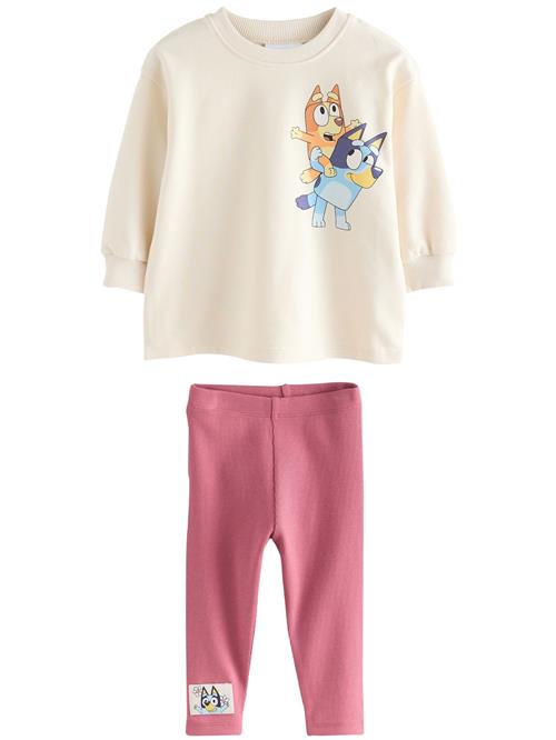 Next Sæt  ecru / lyseblå / abrikos / pitaya