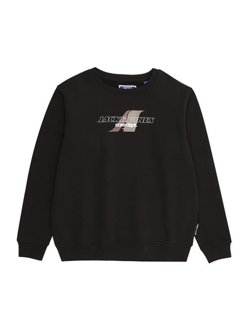 Jack & Jones Junior Sweatshirt 'JCOTIER'  lysviolet / sort / sølv / hvid