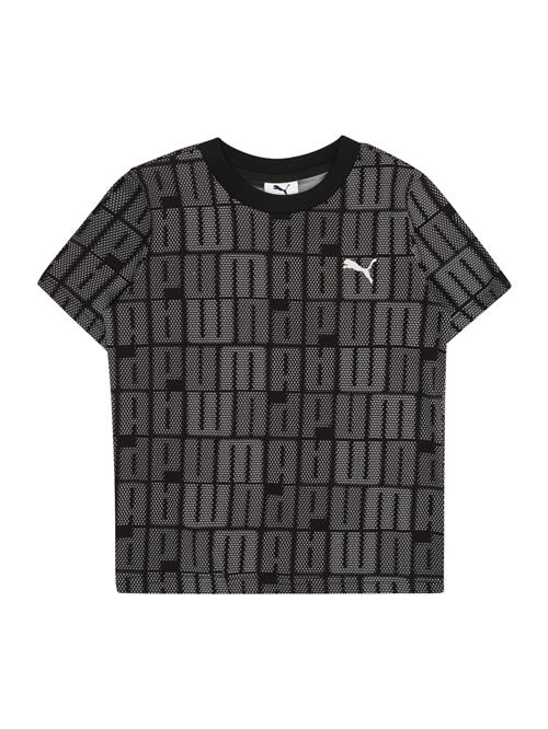 PUMA Shirts 'ESS'  grå / sort